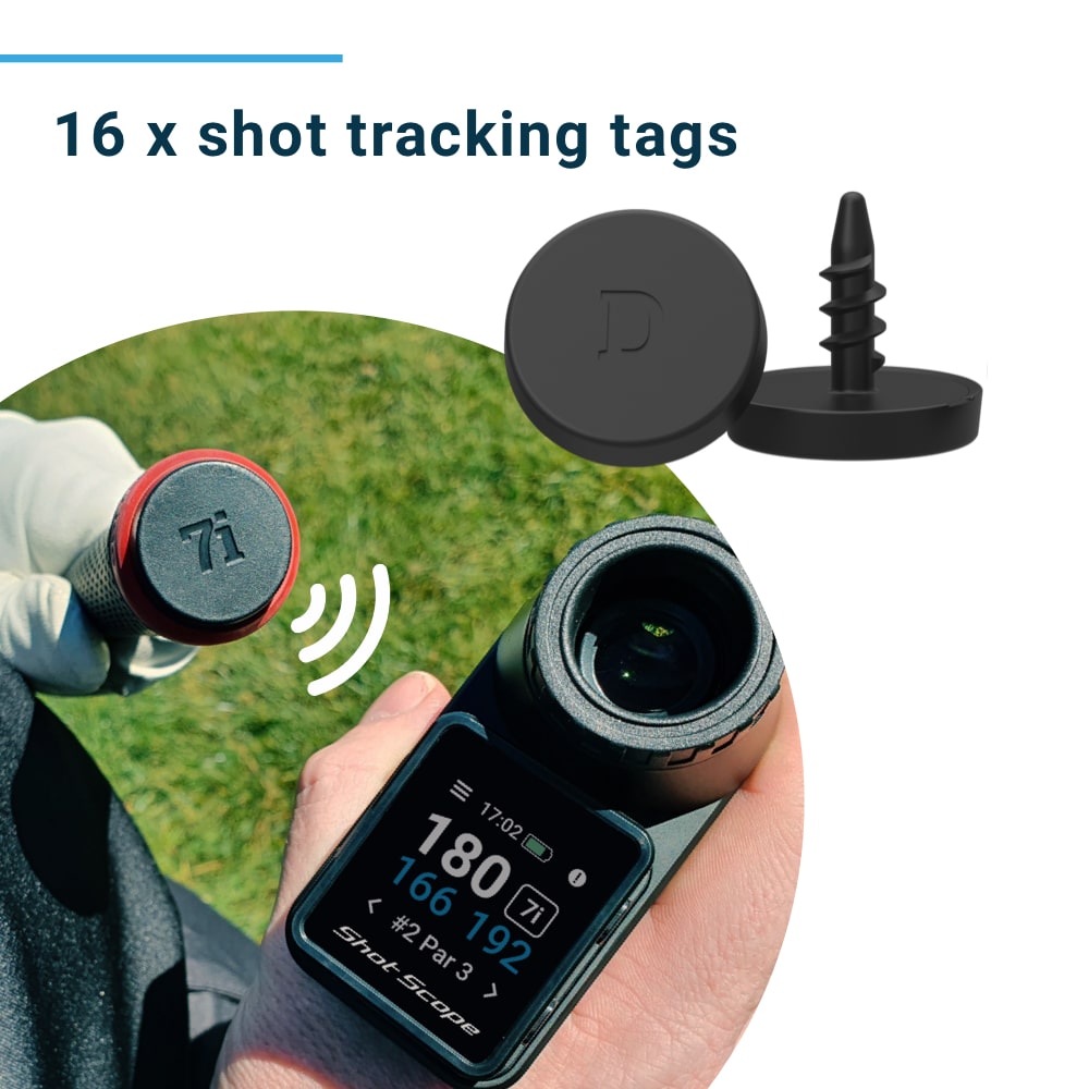 Shot Scope LX+ (1st Gen) Laser Rangefinder and H4 Handheld GPS
