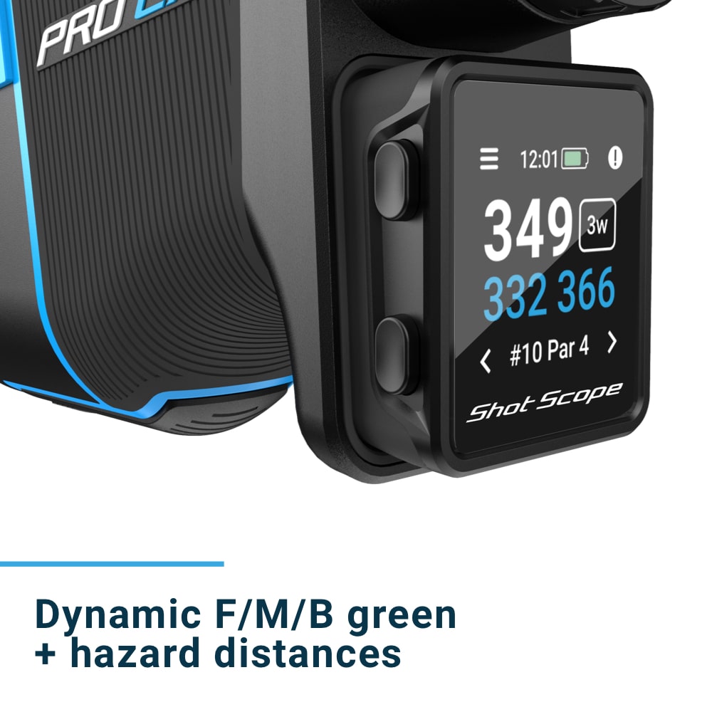 Shot Scope LX+ (1st Gen) Laser Rangefinder and H4 Handheld GPS