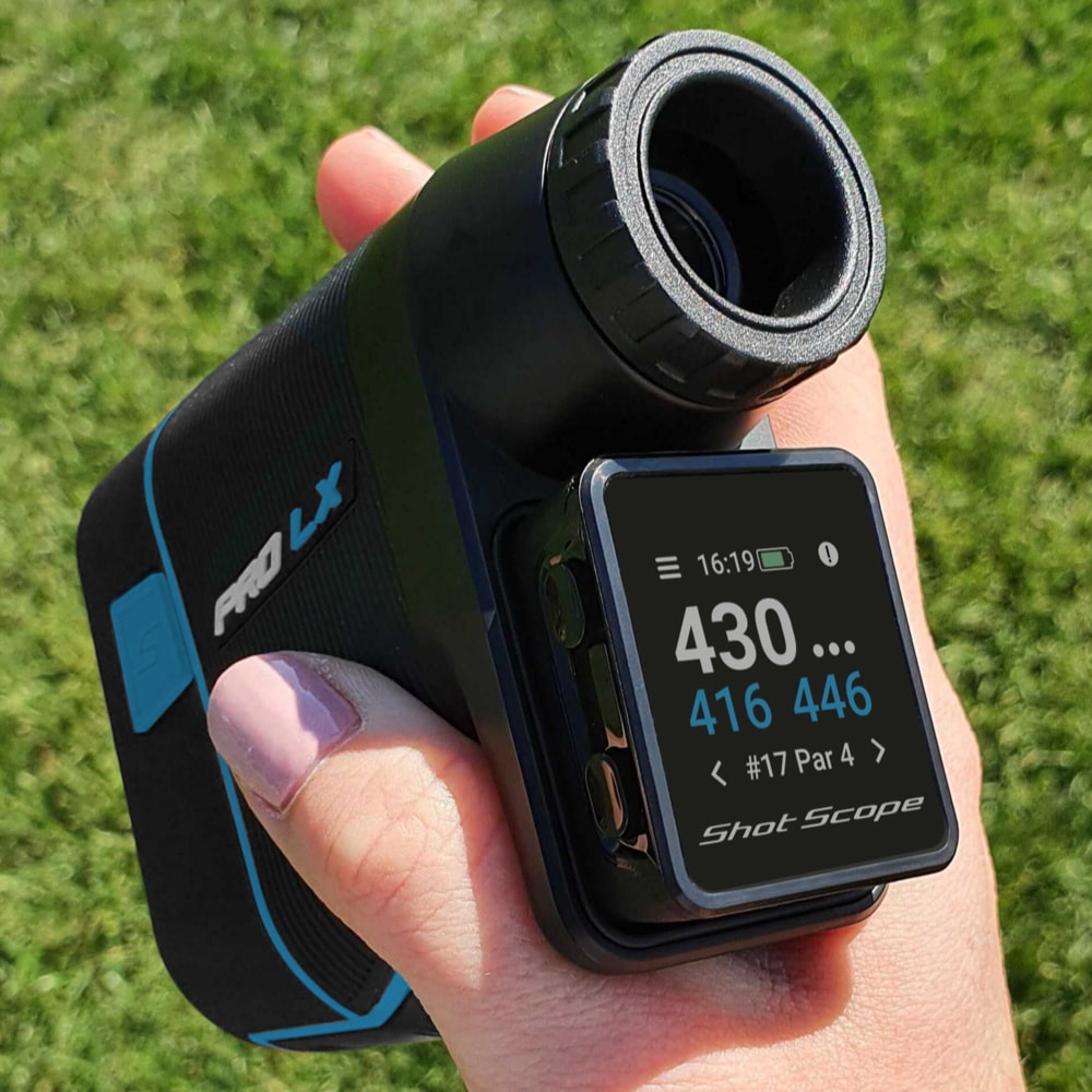Shot Scope LX+ (1st Gen) Laser Rangefinder and H4 Handheld GPS
